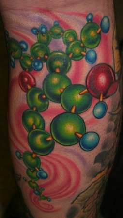 Tattoos - T.H.C. Molecule